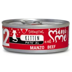 Υγρή Τροφή Γάτας Disugual Mini Me Cat - Kitten 12 Pate Με Βοδινό (Beef) 12x85gr