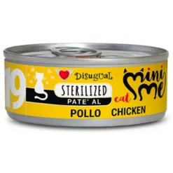 Υγρή Τροφή Γάτας Disugual Mini Me Cat - Sterilized 19 Chicken Pate Με Κοτόπουλο 12x 85gr