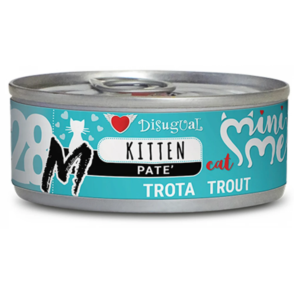 Υγρή Τροφή Γάτας Disugual Mini Me M Cat - Kitten Trout 28 Pate Με Πέστροφα 18x 85gr 2 Υγρή Τροφή Γάτας Disugual Mini Me M Cat - Kitten Trout 28 Pate Με Πέστροφα 18x 85gr - Image 2