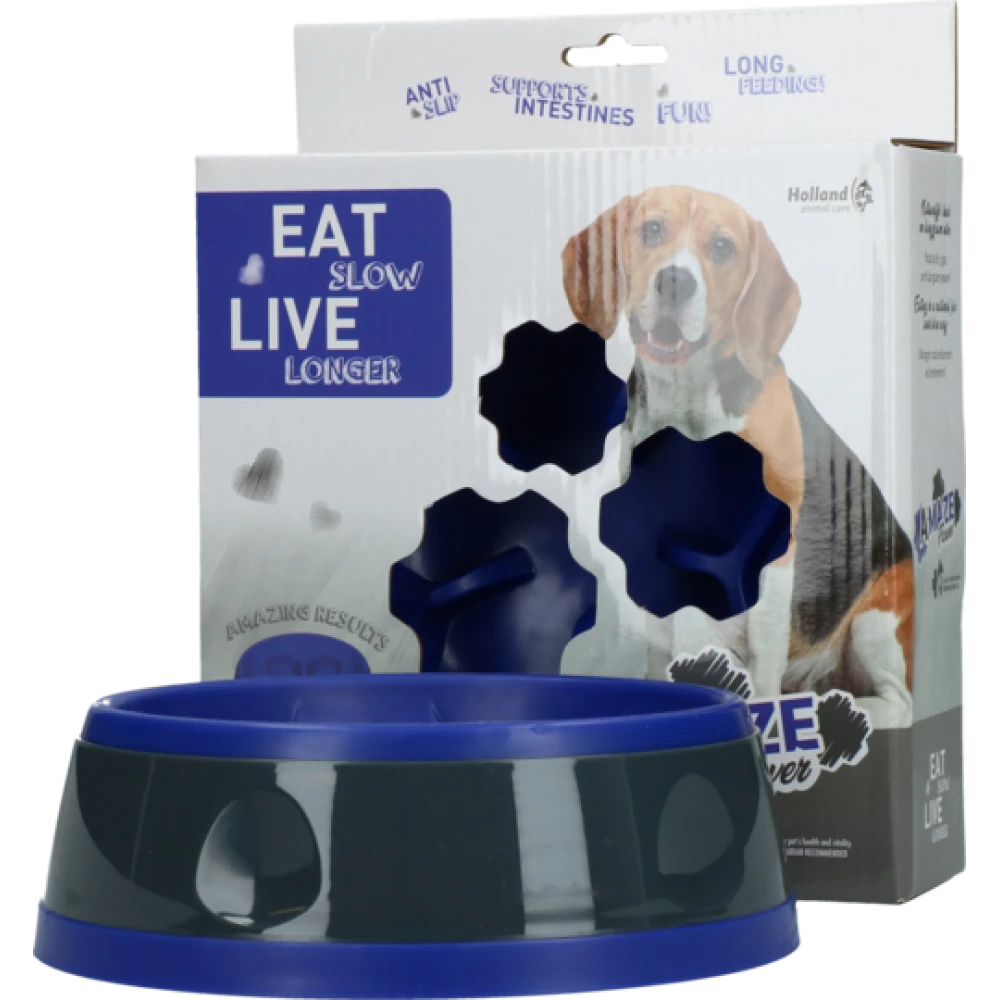 Πιάτο Καλής Πέψης Eat Slow Amaze Flower Blue Medium 16cm 3 Πιάτο Καλής Πέψης Eat Slow Amaze Flower Blue Medium 16cm - Image 3