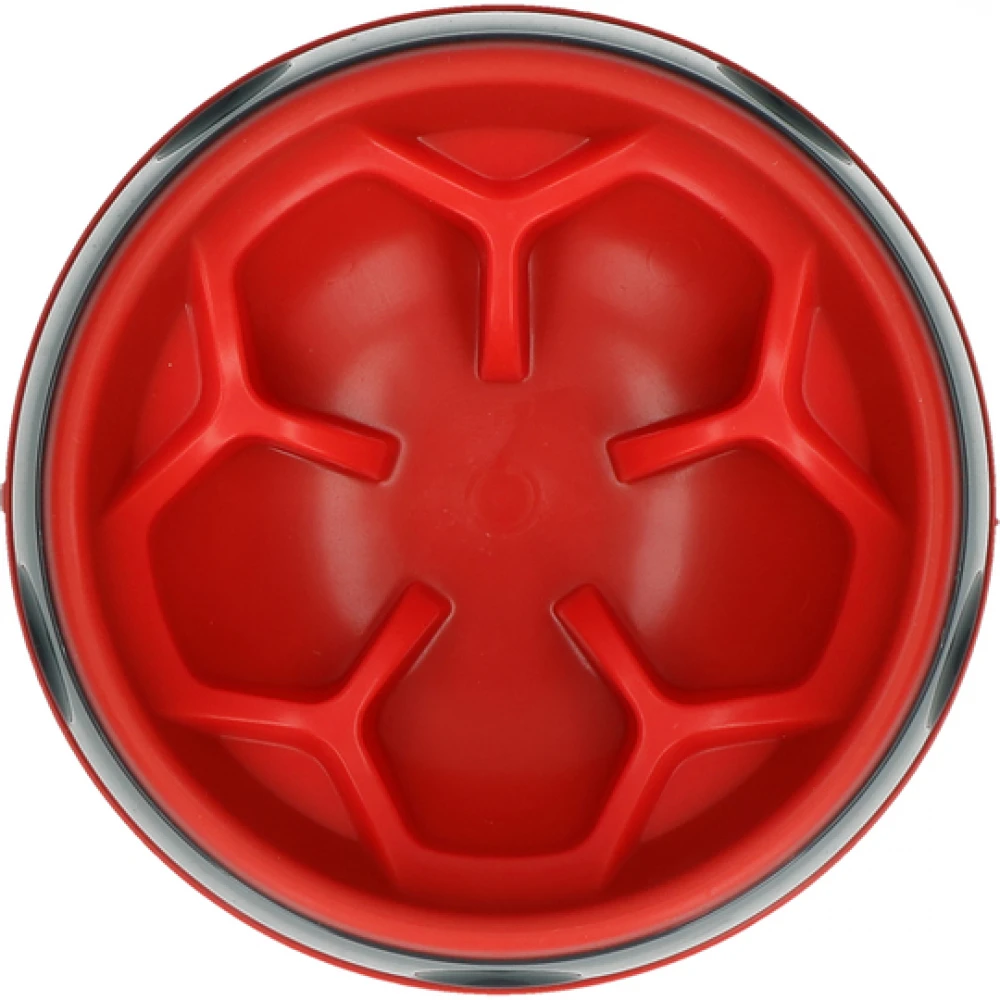 Πιάτο Καλής Πέψης Eat Slow Amaze Flower Red Medium 16cm 4 Πιάτο Καλής Πέψης Eat Slow Amaze Flower Red Medium 16cm - Image 4