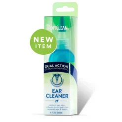 Tropiclean Ear Cleaner Dual Action - Καθαριστικό Αυτιών 118ml -Προμήθειες Για Κατοικίδια Κατάστημα πωλήσεων Ear Cleaner 2x FRONT 1000x1000h