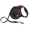 Flexi Black Design Small Ιμάντα 5m Εως 15kg Pink
