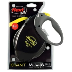 Flexi Giant Neon Medium Ιμάντας 8m Εως 25kg -Προμήθειες Για Κατοικίδια Κατάστημα πωλήσεων FGNEON M 1 1000x1000h