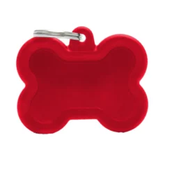 Ταυτότητα Σκύλου My Family Hushtags Alluminium Κόκκαλο Κόκκινο