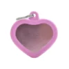Ταυτότητα Σκύλου My Family Hushtags Alluminium Καρδιά Ροζ