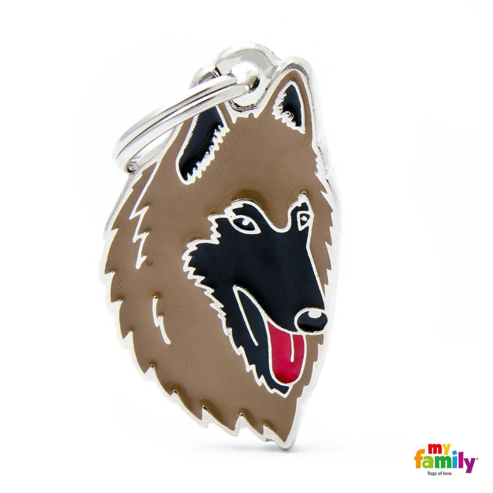 Ταυτότητα Σκύλου My Family Belgian Brown 2 Ταυτότητα Σκύλου My Family Belgian Brown - Image 2