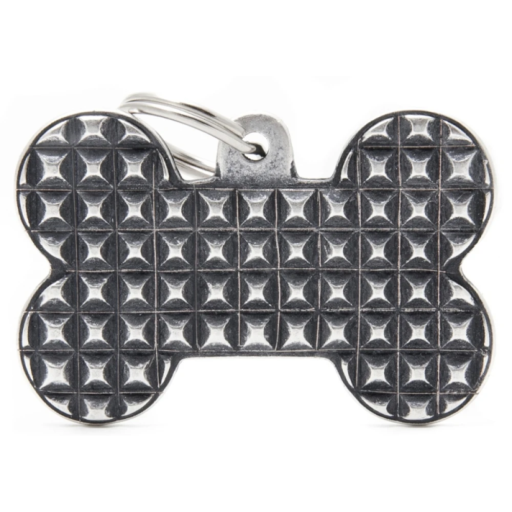Ταυτότητα Σκύλου My Family Charms Bone Studs Xlarge 4,8x3cm 2 Ταυτότητα Σκύλου My Family Charms Bone Studs Xlarge 4,8x3cm - Image 2