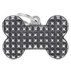 Ταυτότητα Σκύλου My Family Charms Bone Studs Xlarge 4,8x3cm