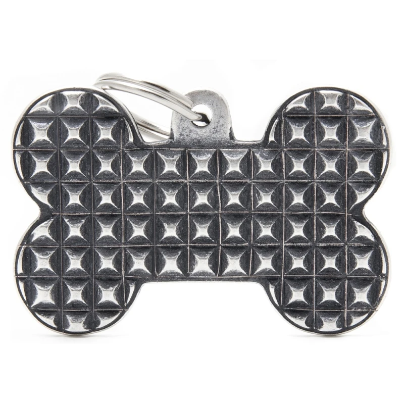 Ταυτότητα Σκύλου My Family Charms Bone Studs Xlarge 4,8x3cm 1 Ταυτότητα Σκύλου My Family Charms Bone Studs Xlarge 4,8x3cm