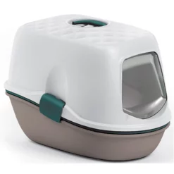 Stefanplast Τουαλέτα Γάτας Furba Top Chic 59 X 39 X 42 Cm με Σύστημα Εύκολου Καθαρισμού Μπεζ
