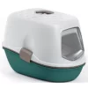 Stefanplast Τουαλέτα Γάτας Furba Top Chic 59 X 39 X 42 Cm με Σύστημα Εύκολου Καθαρισμού Πετρόλ
