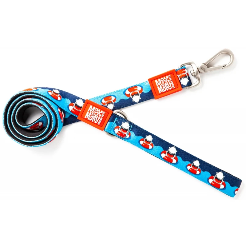 Λουρί - Οδηγός Max & Molly Frenzy The Shark Small 1,5x120cm 1 Λουρί - Οδηγός Max & Molly Frenzy The Shark Small 1,5x120cm