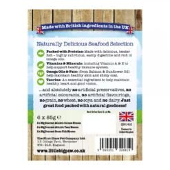 Υγρή Τροφή, Κονσέρβα Γάτας 6pack Little Big Paw Fish 6x85gr (Συσκευασία 6 τεμαχίων) -Προμήθειες Για Κατοικίδια Κατάστημα πωλήσεων GBPF15178 Ebay Sets MP Seafood7 scaled 1000x1000 1
