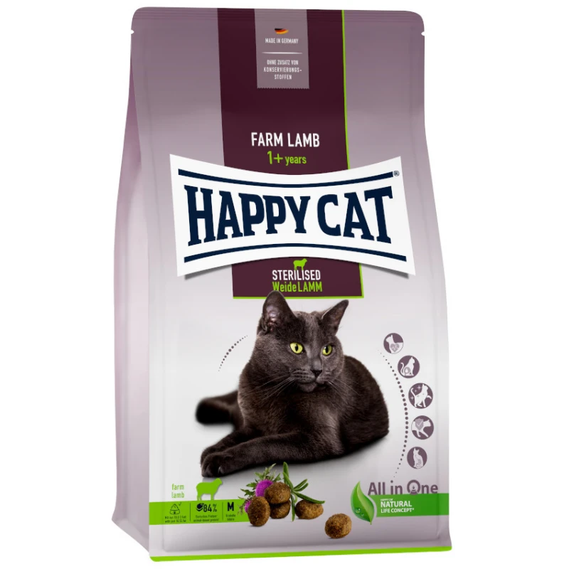 Happy Cat Supreme Sterilised Αρνί 10kg 1 Happy Cat Supreme Sterilised Αρνί 10kg