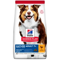 Hills Hill's Science Plan Mature Adult 7+ Medium Για Σκύλους Με Κοτόπουλο 14KG (11 + 3kg Δώρο)