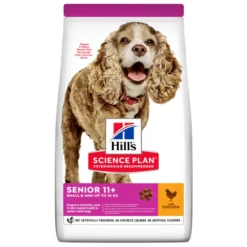 Hills Hill's Science Plan Small & Mini Senior 11+ για Σκύλους με Κοτόπουλο 1,5kg (1,2kg + 300gr Δώρο)