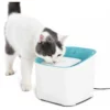 OEM Σιντριβάνι Luxury Smart για Γάτες και μικρόσωμους Σκύλους 21,5x20x17,5cm Τυρκουάζ