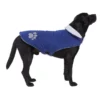 OEM Αντιανεμικό μπουφάν Σκύλου διπλής όψης με επένδυση Μπλε - Λευκό Medium 30cm