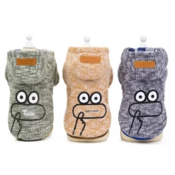 OEM Ρουχαλάκι Πλεχτό Hoodie Grey -Προμήθειες Για Κατοικίδια Κατάστημα πωλήσεων IMG 9696YGB 1000x1000w 1