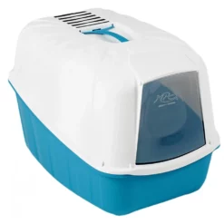 MPS Τουαλέτα Γάτας Komoda με Φίλτρο 54x39x40h Cm Λαχανί -Προμήθειες Για Κατοικίδια Κατάστημα πωλήσεων Komoda azzurro 1000x1000w 2