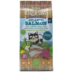 Ξηρά Τροφή Γάτας Little Big Paw Adult Salmon 1,5kg