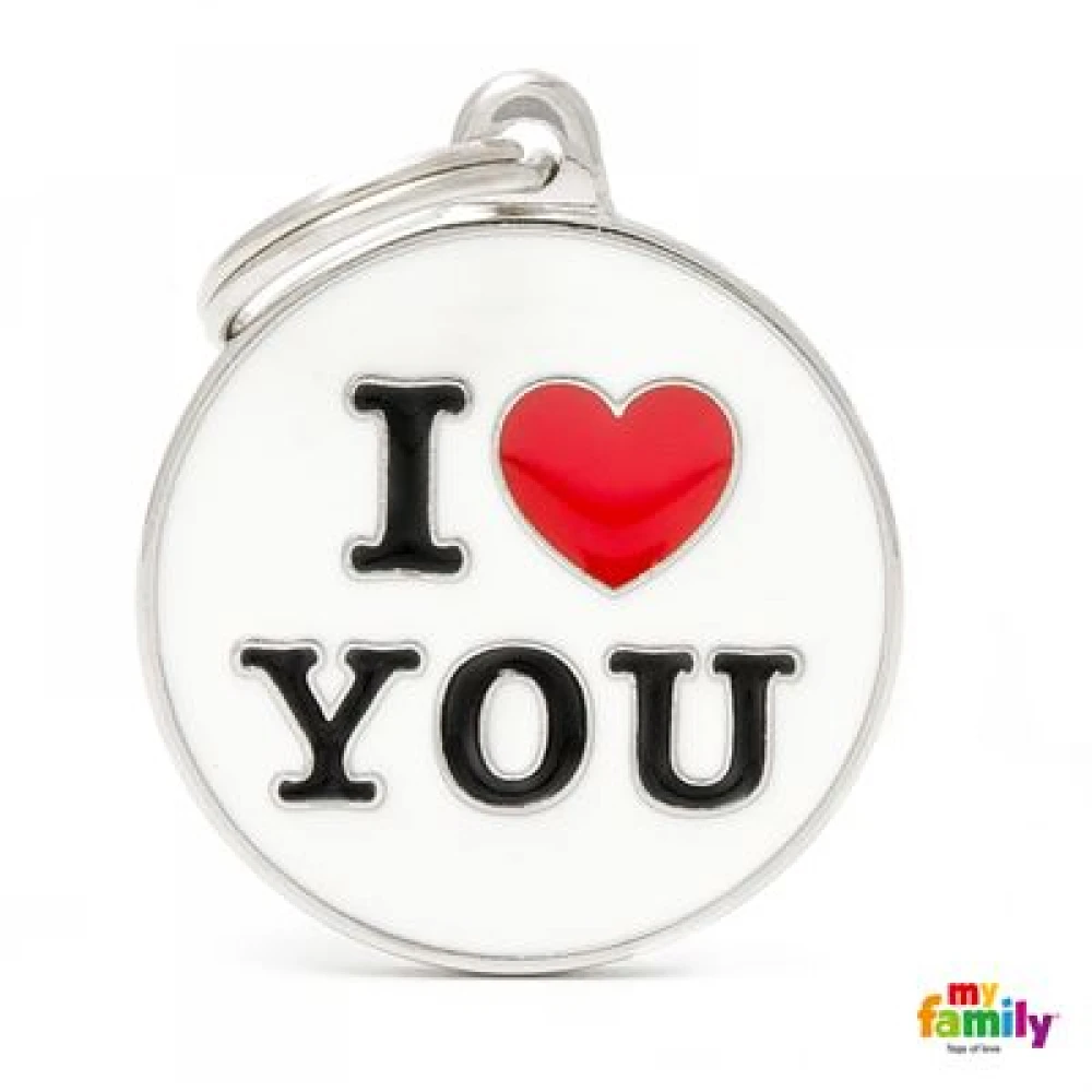Ταυτότητα Σκύλου My Family Charms I Love You 2 Ταυτότητα Σκύλου My Family Charms I Love You - Image 2