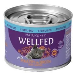 Wellfed Mature 7+ Poultry With Mussel 200gr X 12τμχ