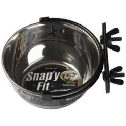 Midwest Δοχείο με Inox Βάση Kατάλληλο για Μεταλλικά Kλουβιά (Crate) 300ml