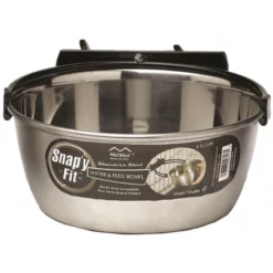 Midwest Δοχείο με Inox Βάση Kατάλληλο για Μεταλλικά Kλουβιά (Crate) 950ml