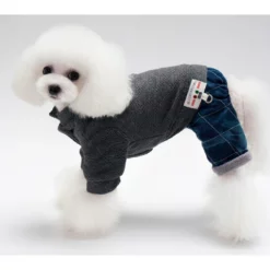 OEM Ρουχαλάκι DogBaby Costume Dark Grey -Προμήθειες Για Κατοικίδια Κατάστημα πωλήσεων MG 0320lg 1000x1000w