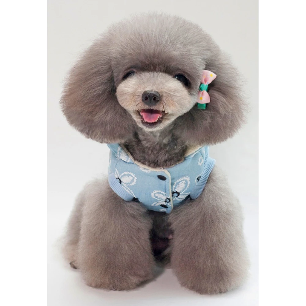 OEM Ρουχαλάκι Φούτερ Σκύλου Baby Light Blue 4 OEM Ρουχαλάκι Φούτερ Σκύλου Baby Light Blue - Image 4