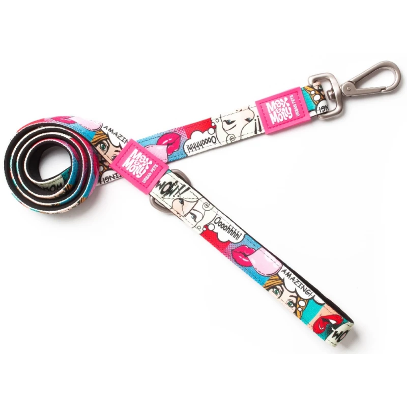 Λουρί - Οδηγός Max & Molly Missy Pop Large 2,5x120cm 1 Λουρί - Οδηγός Max & Molly Missy Pop Large 2,5x120cm