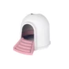 Σπίτι Σκύλου M-pets Igloo Ροζ 45,7x60x43cm με Στρωματάκι