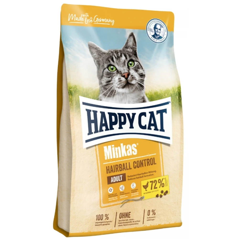 Happy Cat Minkas Hairball Control 10kg 2 Happy Cat Minkas Hairball Control 10kg - Image 2