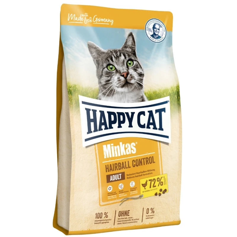 Happy Cat Minkas Hairball Control 10kg 1 Happy Cat Minkas Hairball Control 10kg
