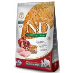 N&D Low Grain Chicken & Pomegranate Adult Medium & Maxi 12kg