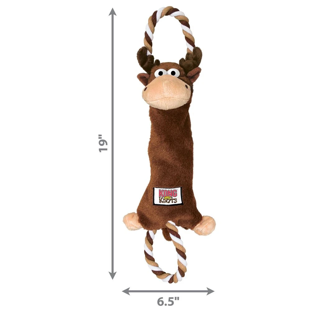 Παιχνίδι Kong Tugger Knots Moose 48cm 3 Παιχνίδι Kong Tugger Knots Moose 48cm - Image 3