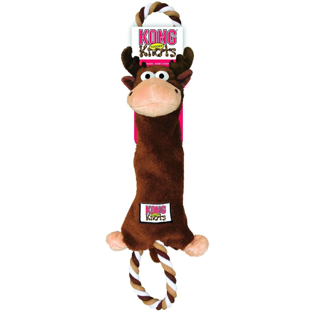 Παιχνίδι Kong Tugger Knots Moose 48cm 2 Παιχνίδι Kong Tugger Knots Moose 48cm - Image 2