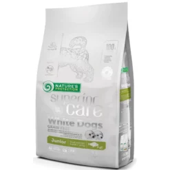 Nature's Protection Superior Care White Dog Small & Mini Junior Λευκά Ψάρια 1,5kg