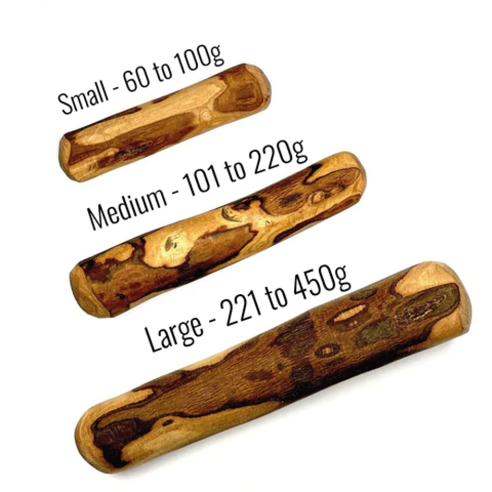 Natural Olive Wood Chew Stick Wildz Large 221-450gr 3 Natural Olive Wood Chew Stick Wildz Large 221-450gr - Image 3
