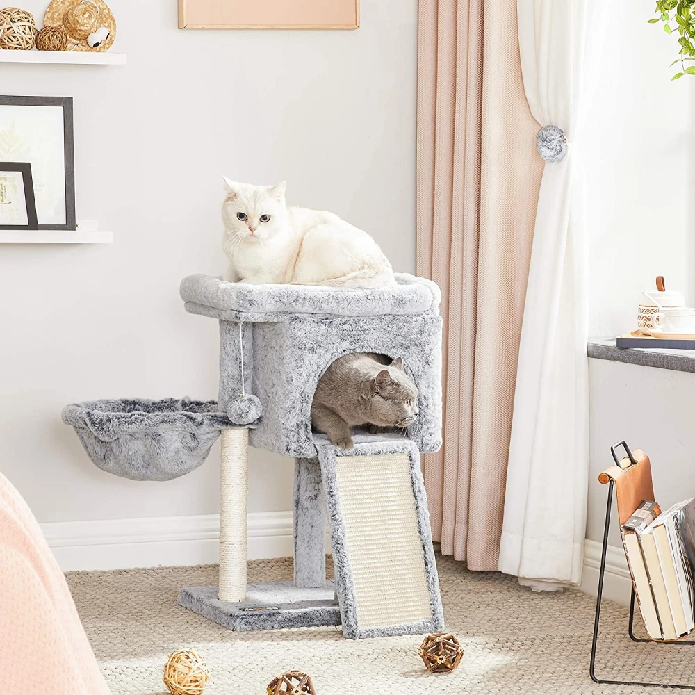 OEM Γατόδεντρο - Ονυχοδρόμιο Small Cat Tower 66cm Light Grey 6 OEM Γατόδεντρο - Ονυχοδρόμιο Small Cat Tower 66cm Light Grey - Image 6
