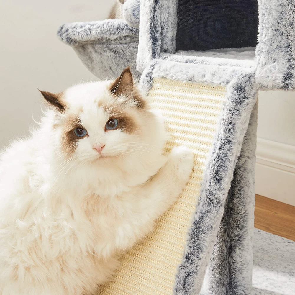 OEM Γατόδεντρο - Ονυχοδρόμιο Small Cat Tower 66cm Light Grey 4 OEM Γατόδεντρο - Ονυχοδρόμιο Small Cat Tower 66cm Light Grey - Image 4