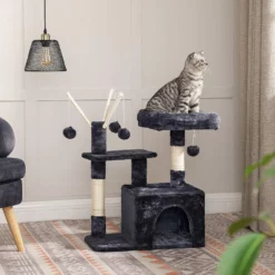 OEM Γατόδεντρο - Ονυχοδρόμιο Kitten Tower Pompoms 72cm -Προμήθειες Για Κατοικίδια Κατάστημα πωλήσεων PCT121 2201 1000x1000 1