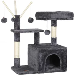 OEM Γατόδεντρο - Ονυχοδρόμιο Kitten Tower Pompoms 72cm