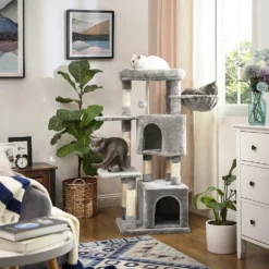 OEM Γατόδεντρο - Ονυχοδρόμιο Activity Center 120cm Light Grey 7 OEM Γατόδεντρο - Ονυχοδρόμιο Activity Center 120cm Light Grey -Προμήθειες Για Κατοικίδια Κατάστημα πωλήσεων PCT80W2 1000x1000 1