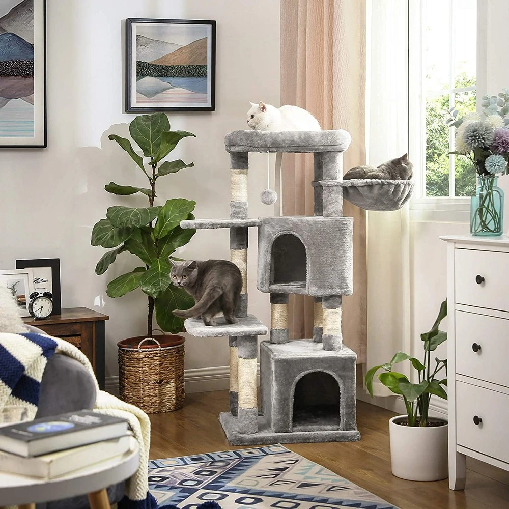 OEM Γατόδεντρο - Ονυχοδρόμιο Activity Center 120cm Light Grey 3 OEM Γατόδεντρο - Ονυχοδρόμιο Activity Center 120cm Light Grey - Image 3