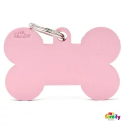 Ταυτότητα Σκύλου My Family Basic Pink Bone Tag Xlarge 4,8x3,15cm