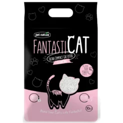 Αμμος Γάτας Pet Natura FantastiCat 10lt με Ζεόλιθο και άρωμα Baby Powder