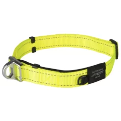 Περιλαίμιο Σκύλου Rogz Utility Safety Yellow Large 2cm (πάχος) X 33-48cm (μήκος)
